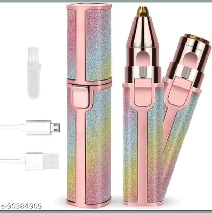 2 In 1 Hair remover | Multi Attractive Color With Usb Charging Cable