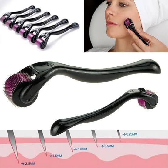 DERMA ROLLER WITH 540 MICRO NEEDLE SKIN THERAPY 0.5